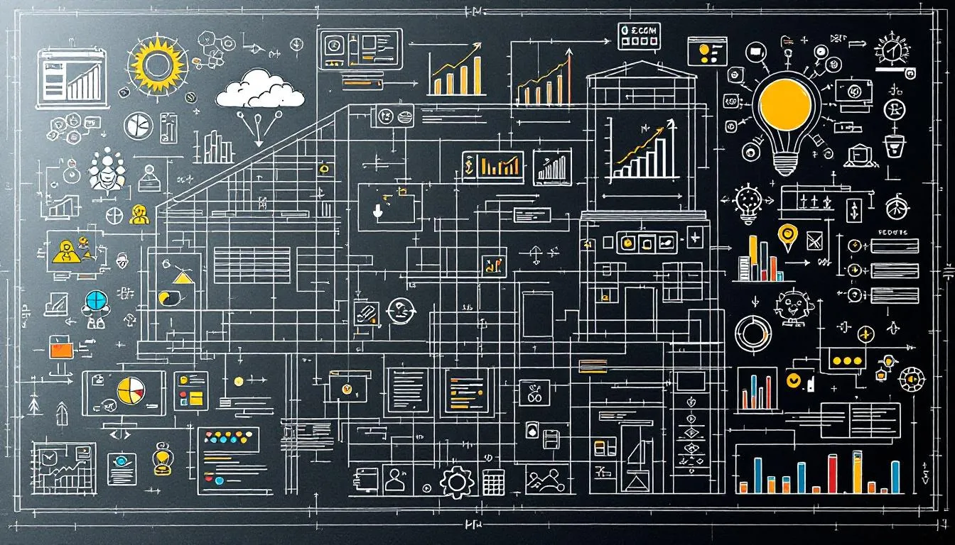 A visual guide on budgeting and risk management in project design, with charts and graphs.