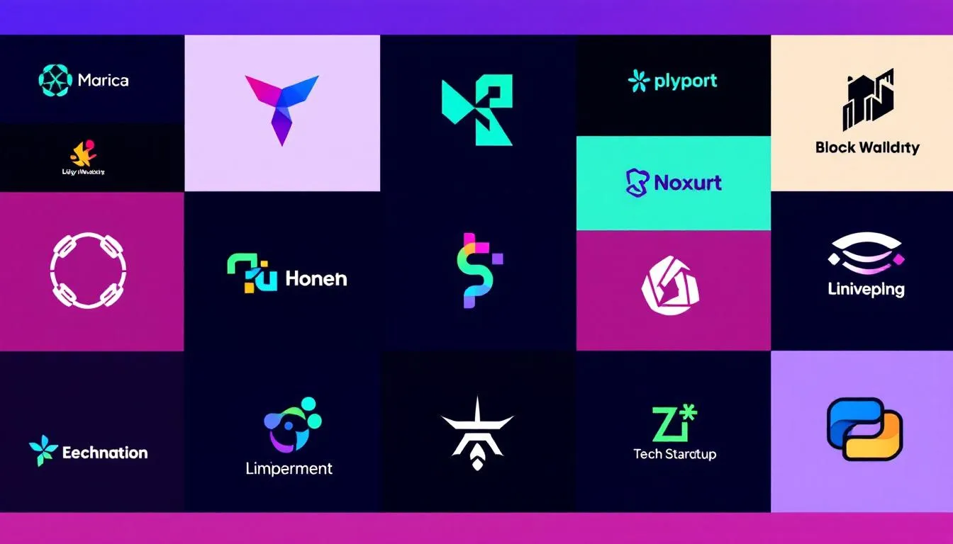 An array of different logo styles to inspire your own logo design.