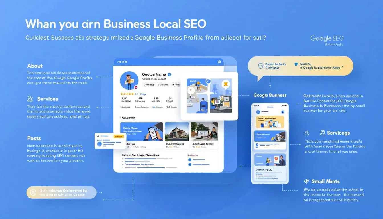 A screenshot of a well-optimized Google Business Profile for local SEO.