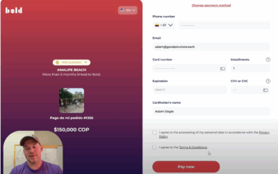 Custom BOLD Payment Integration for Colombian Websites – Amalife Beach Club