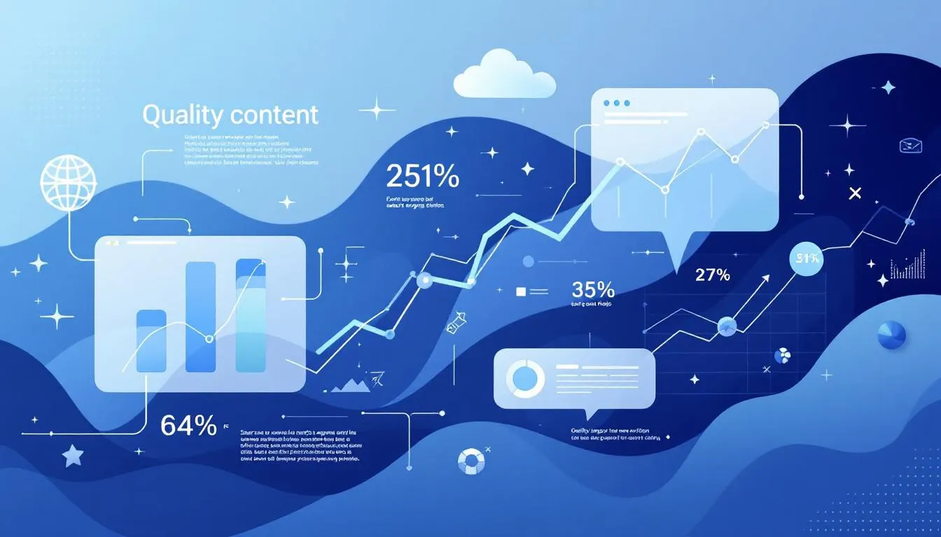 A collection of high-quality images representing quality content creation.