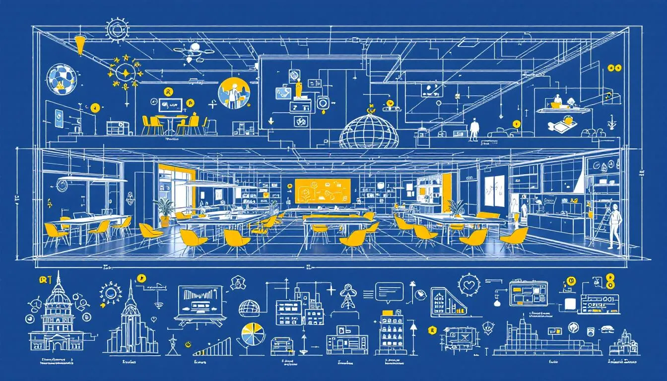 Examples of successful project designs from various industries, highlighting creativity and innovation.
