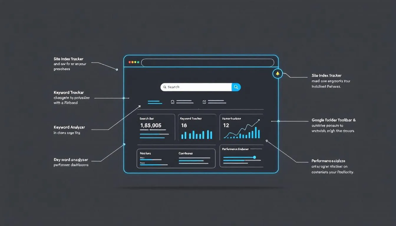An illustration of Chrome Extension 'Site: Seo Check in Google' showcasing its features for SEO professionals.
