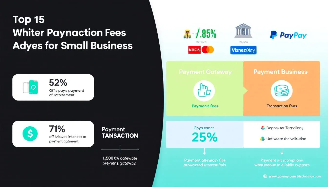 A comparison of transaction fees among top payment gateways for small businesses.