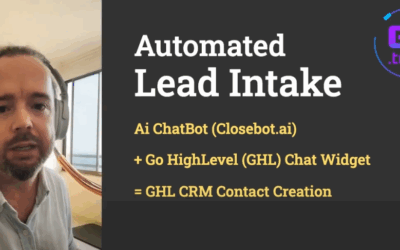 Automated Lead Intake | Ai ChatBot (closebot.ai) + Go HighLevel (GHL)