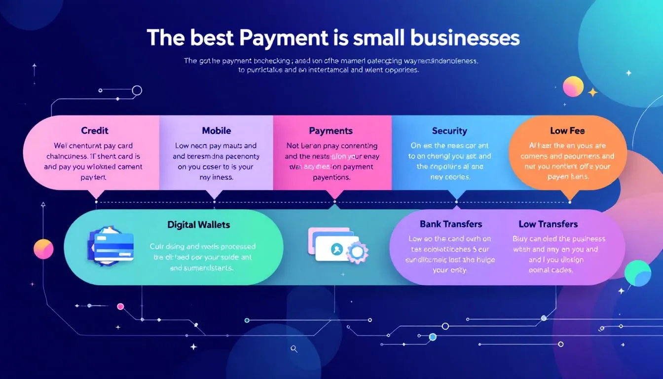 An overview of the best payment gateways for small businesses, featuring various payment processing options.