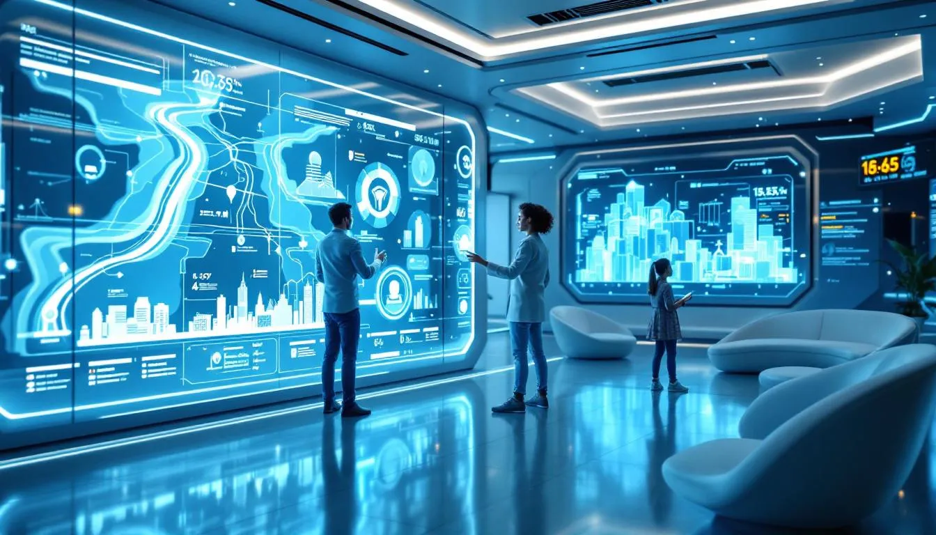 Future trends in AI booking systems, focusing on predictive analytics and voice-activated assistants.